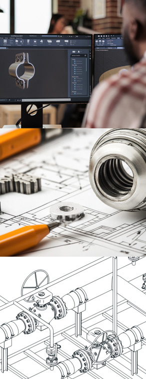 industrial drafting - CAD