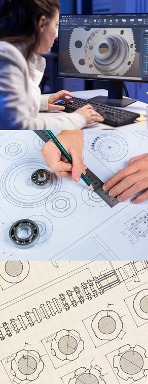 industrial drafting - CAD